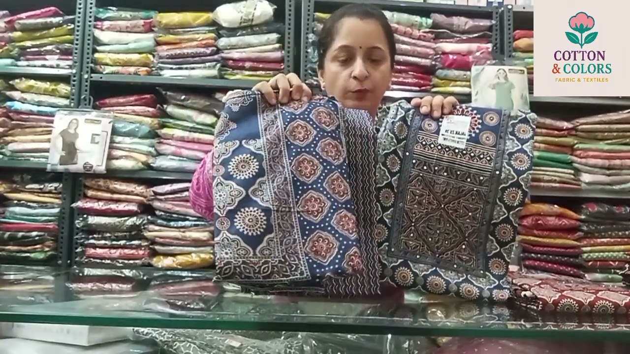 PRACHI BRAND SUITS | AJRAKH PRINT | COTTON SUITS | COTTON & COLORS