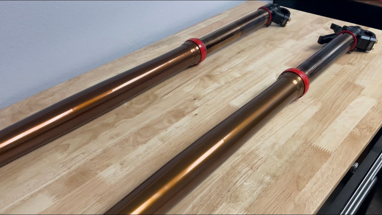 WP to KYB SSS Fork Conversion Kit  |  Kashima Coat & DLC Coat  |  JBI Suspension R&D Fork Build Ep2