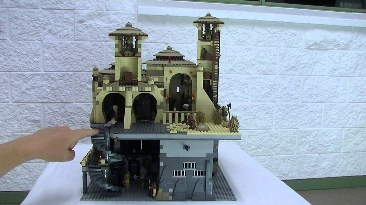 Lego Huge Jabba's Palace Custom Build