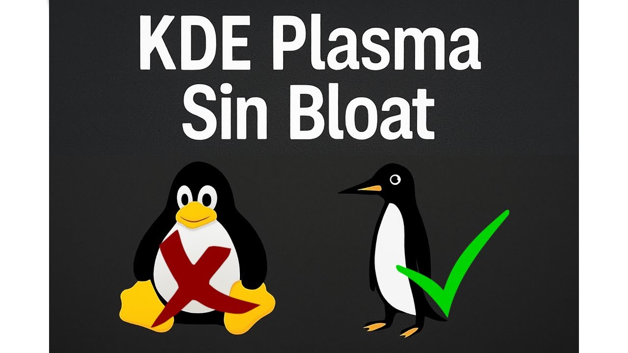 Instalar KDE Plasma sin tanto 