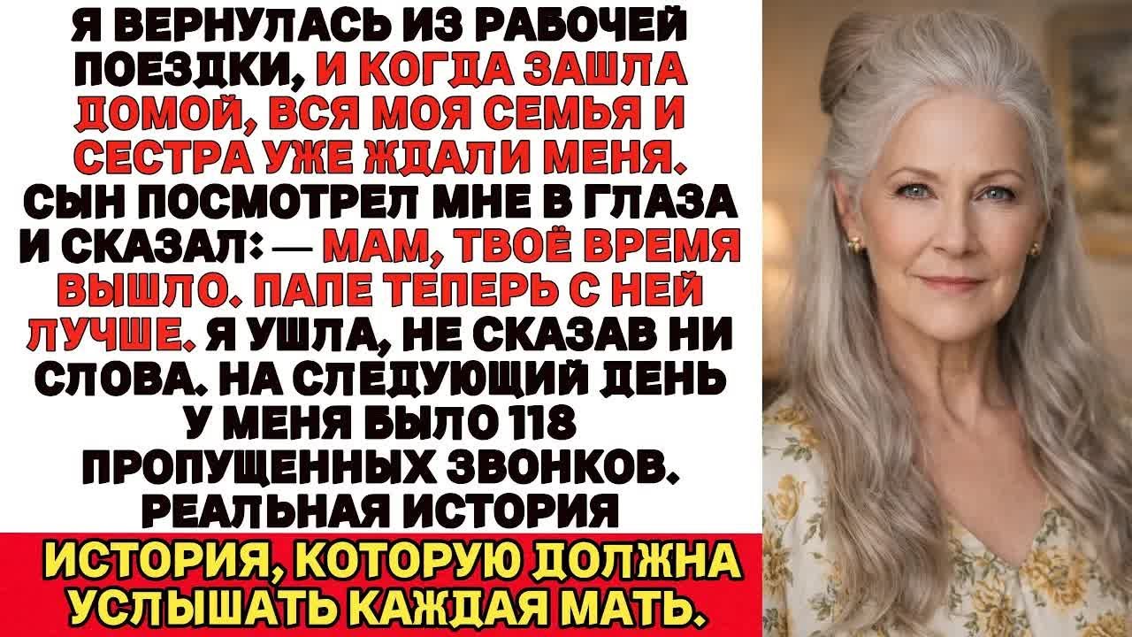 Когда я вернулась домой, все смотрели на моего мужа и мою сестру. Отец сказал： «Нам нужно поговорить