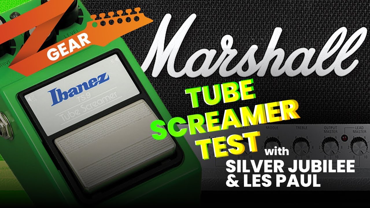 Tube Screamer TS9 Test with Marshall Silver Jubilee & Gibson Les Paul