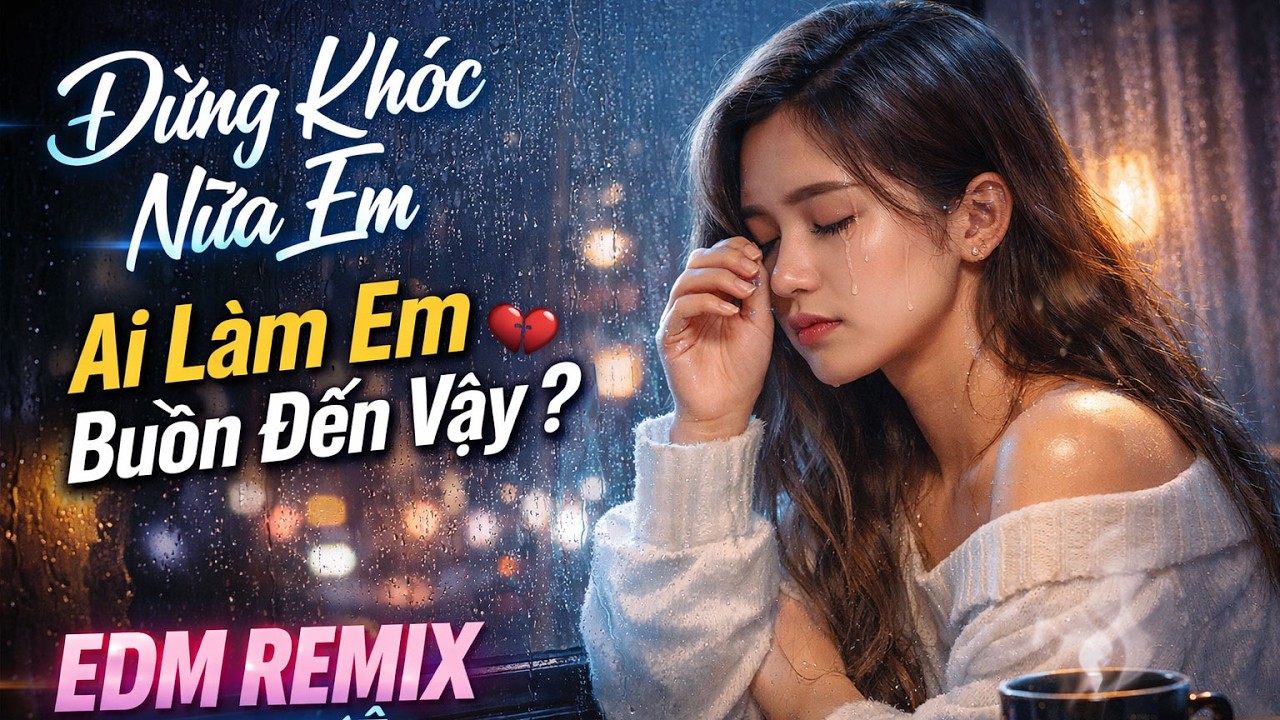 ĐỪNG KHÓC NỮA EM | Ai Làm Em Buồn Đến Vậy | EDM Remix Nhạc Trẻ
