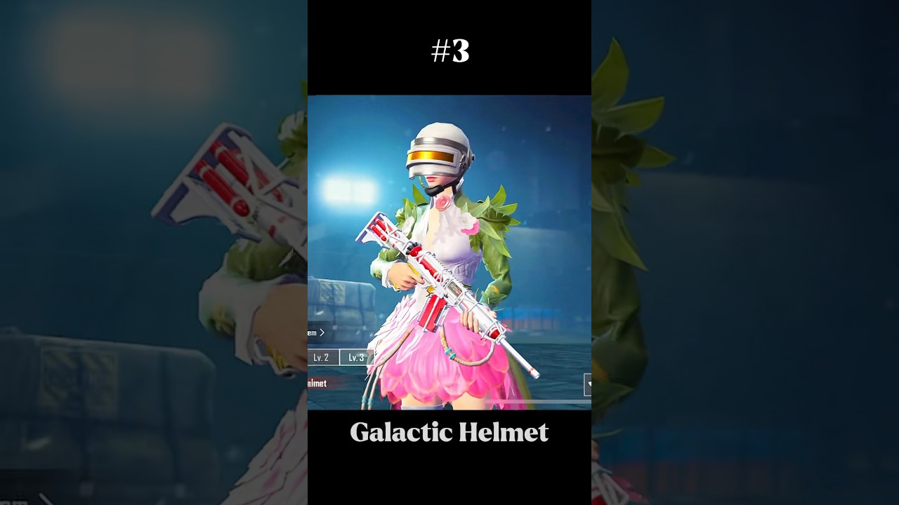 Top 5 Best Helmet Skins in BGMI 👑