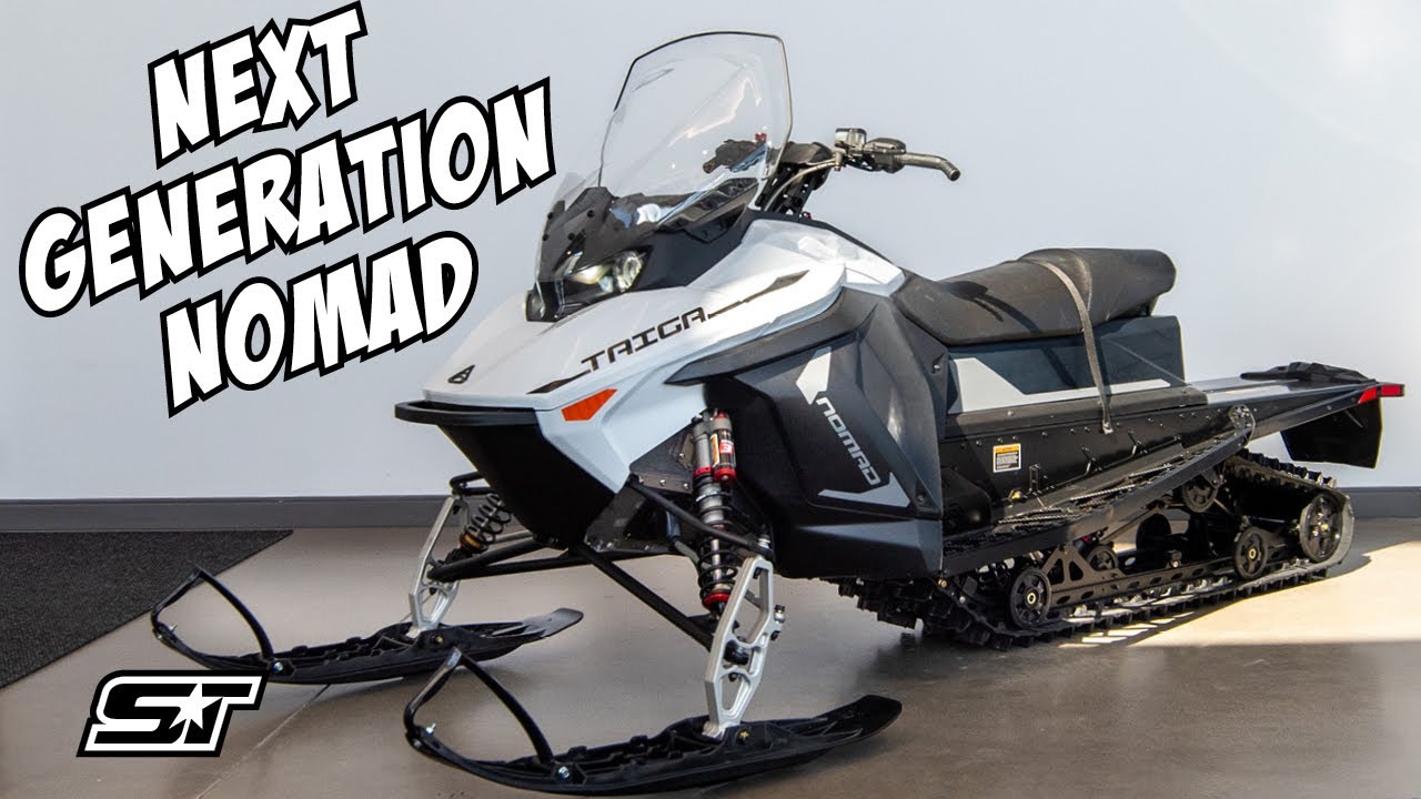 2024 Taiga Nomad Electric Snowmobile Detailed Overview