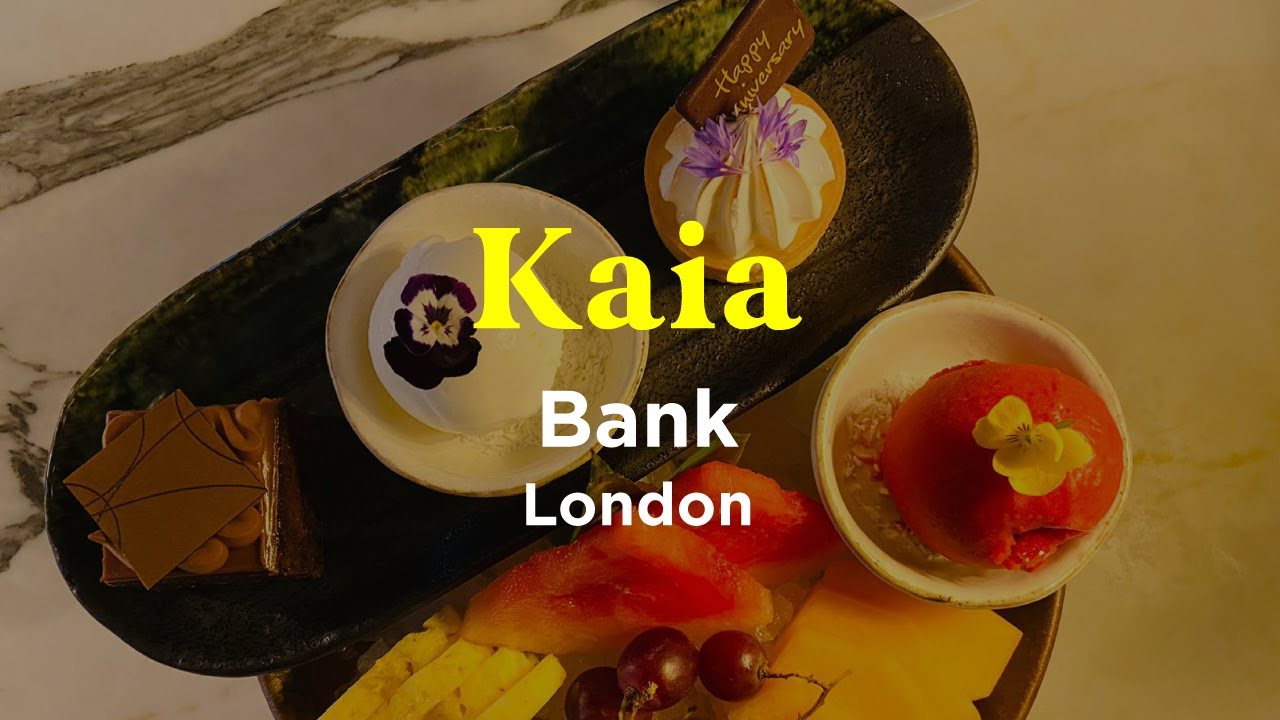 A Year of Planet Brunch: Anniversary Brunch at Kaia | Bank London UK Brunch | Food Tour