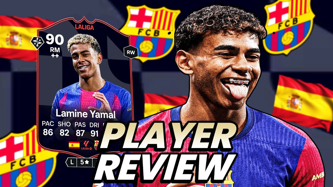90 ИГРОК МЕСЯЦА ЛА ЛИГИ ЛАМИН ЯМАЛ ОБЗОР SBC POTM FC 26 ULTIMATE TEAM