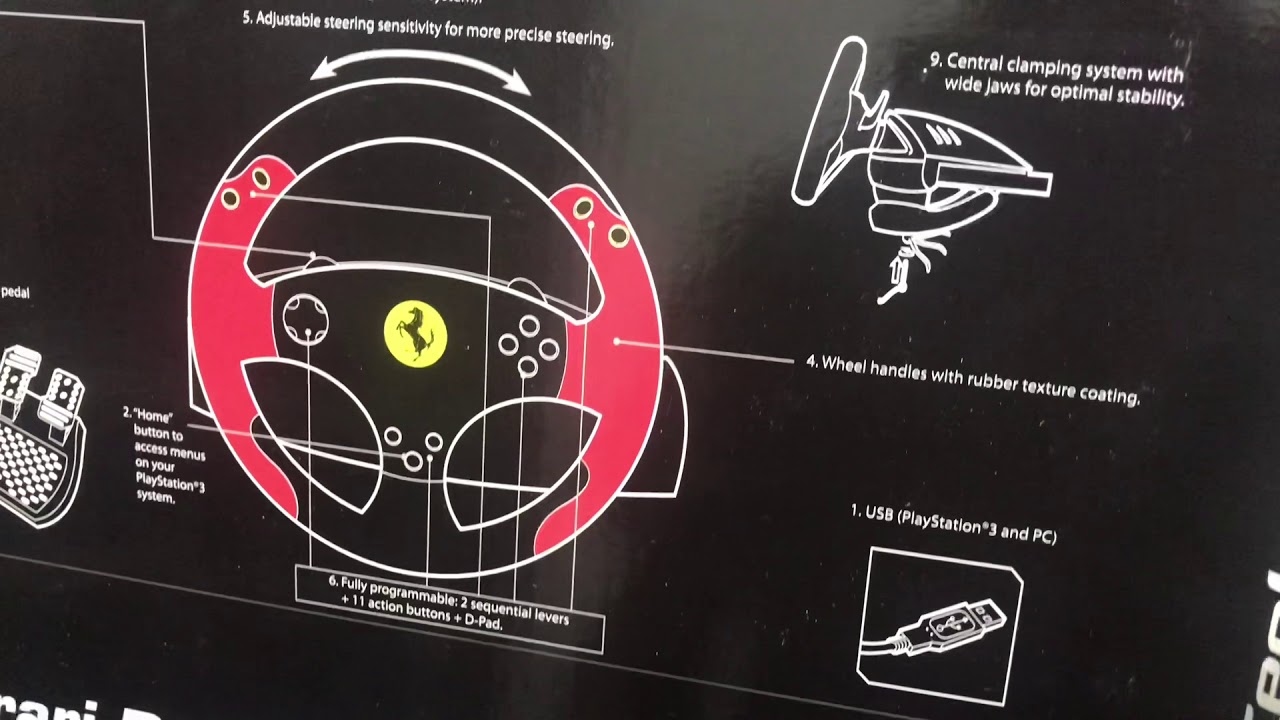 Thrustmaster Ferrari Racing Wheel review - Red Legend Edition