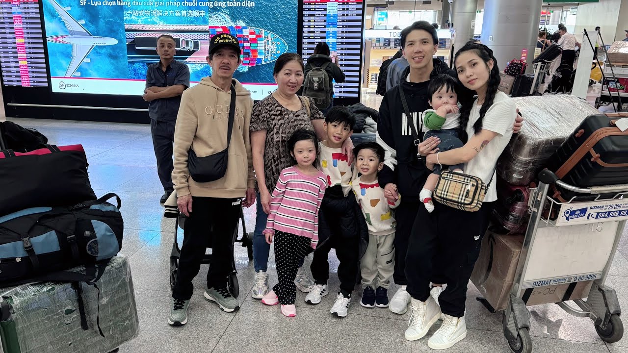 Chuẩn Bị Về Việt Nam. Chặn Đầu Tiên Từ Sân Bay minesota ✈️ 🇻🇳