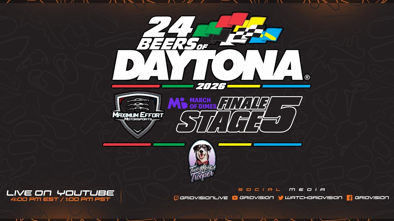 The 2026 24 Beers of Daytona | Universal Motorsports Tour | STAGE 5 | GTP Finale