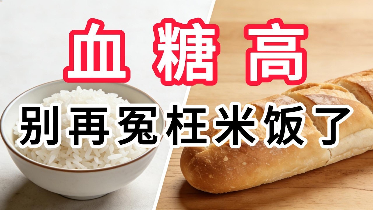 米飯真的是血糖殺手？歐洲人頓頓麵包卻沒事，全靠這 3 個秘訣。