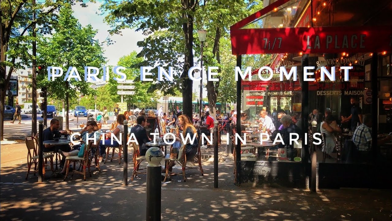 WALK IN PARIS ( CHINATOWN IN PARIS SUD) 10/07/2020 PARIS 4K