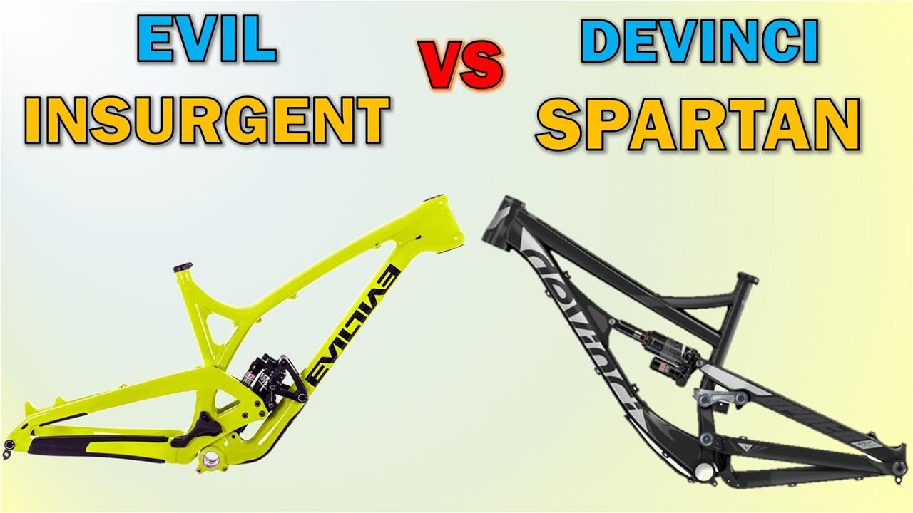 EVIL Insurgent vs Devinci Spartan (2016, 650B)