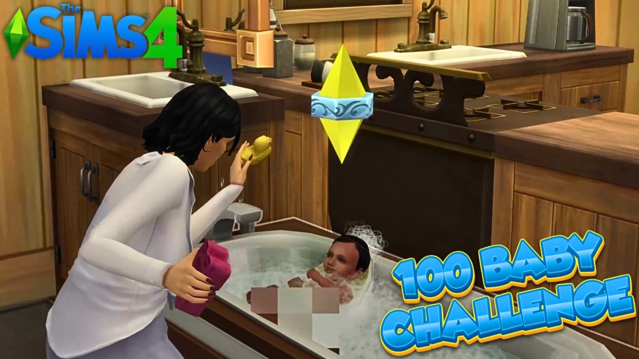 100 детей THE SIMS 4 (57 ребенок) I ВРОДЕ ВЗРОСЛЫЕ, А ПОМОЩИ НЕТ I Серия #103