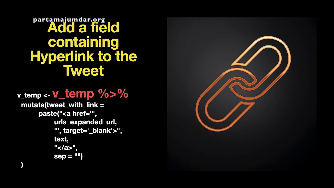 Display Tweets with DT