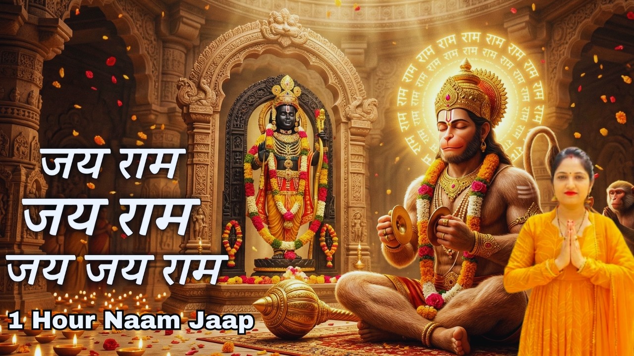 श्री राम जय राम जय जय राम — हनुमान जी का प्रिय मंत्र | Shree Ram Jai Raam Jai Jai Raam |अखंड राम धुन
