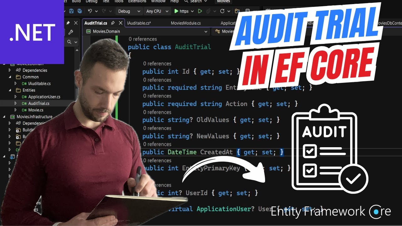 Audit Trial in ASP.NET Core Web API and EF Core