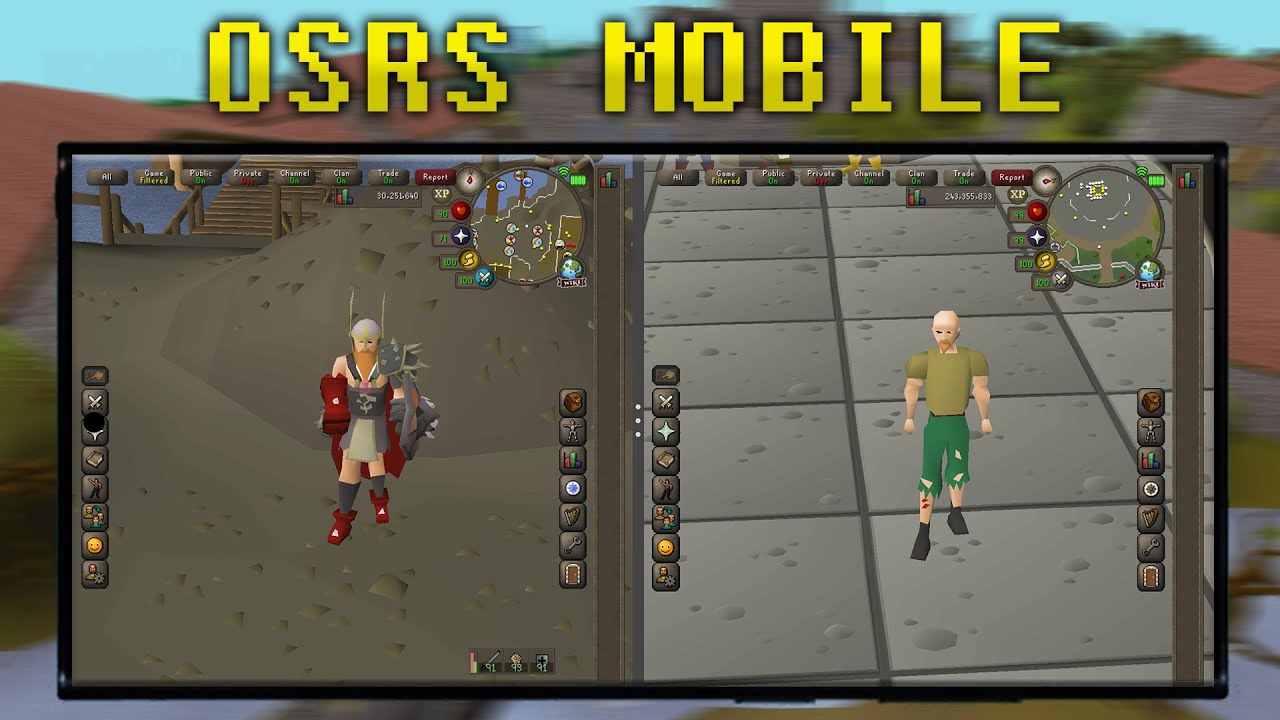 2 OSRS accounts on mobile!!! - guide to run multiple accounts (OSRS 2021)