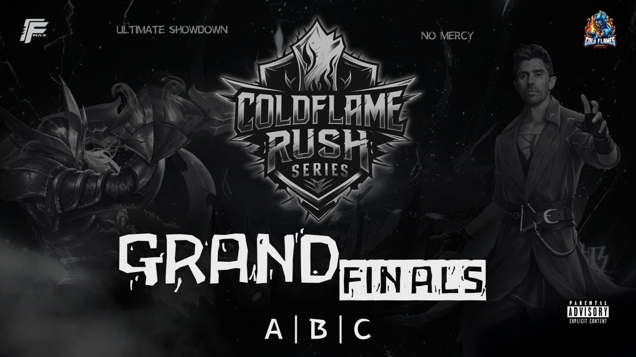 RUSH SERIES PRESENTED🤩 BY COLDFLAMES STAGE - GRAND FINAL 🔴 RT ACE LIVE