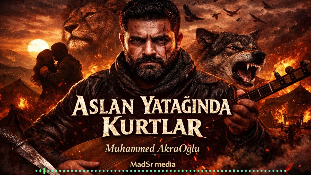 Aslan Yatağında Kurtlar - Muhammed AkraOglu - Yeni Şarkı 2026 - Arabesk - Resmi şarkı videosu
