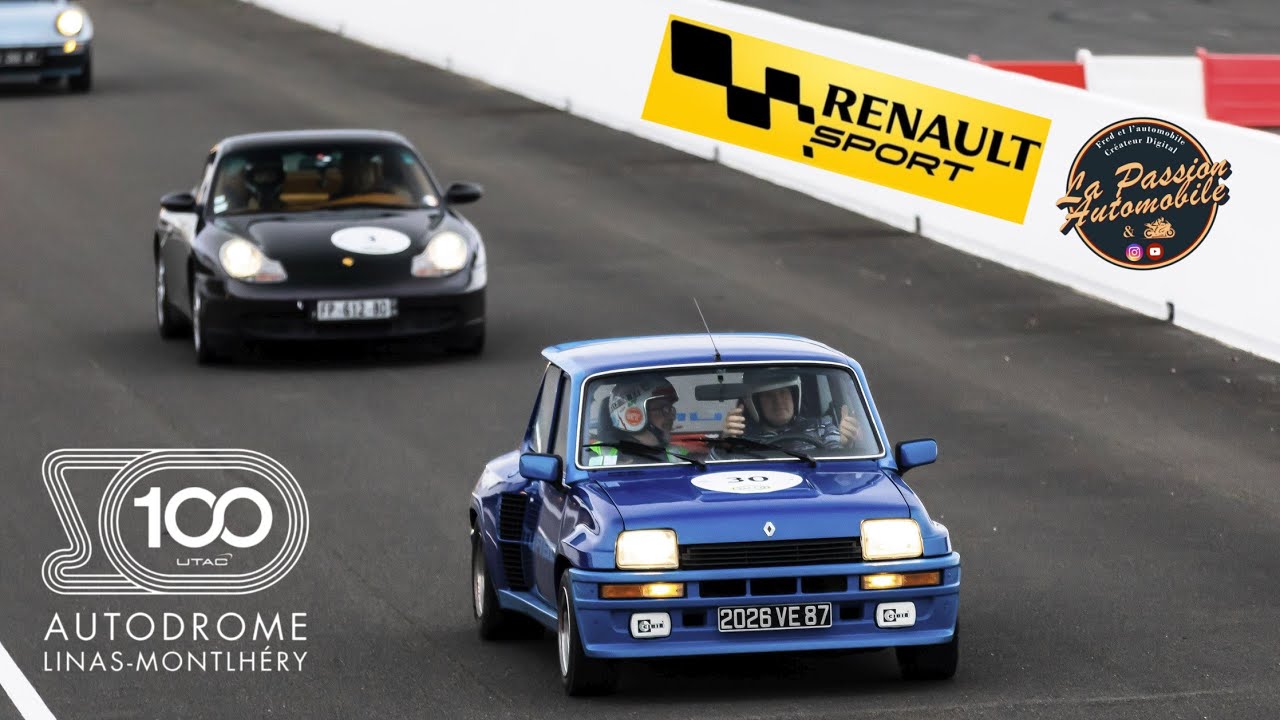 IMMERSION EN R5 TURBO  POUR LES 100 ans DE L'AUTODROME  DE LINAS-MONTLHÉRY