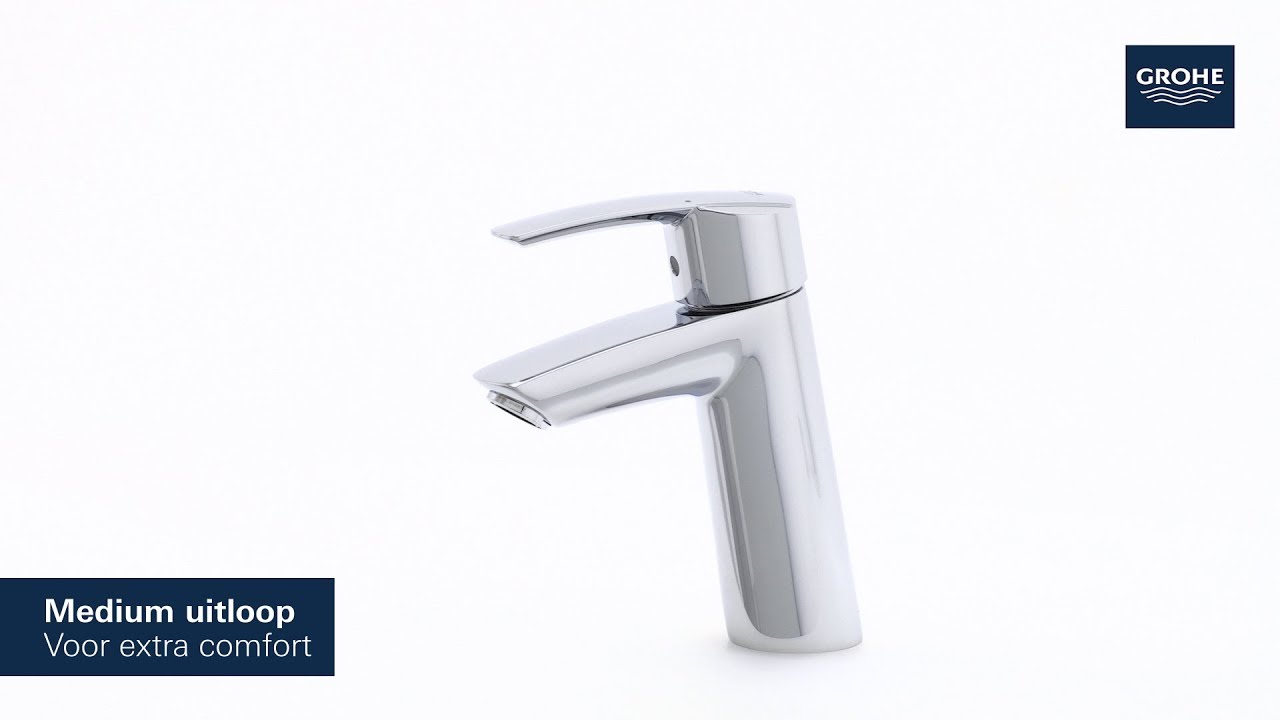 GROHE Start M-Size Wastafelmengkraan - met Push Open