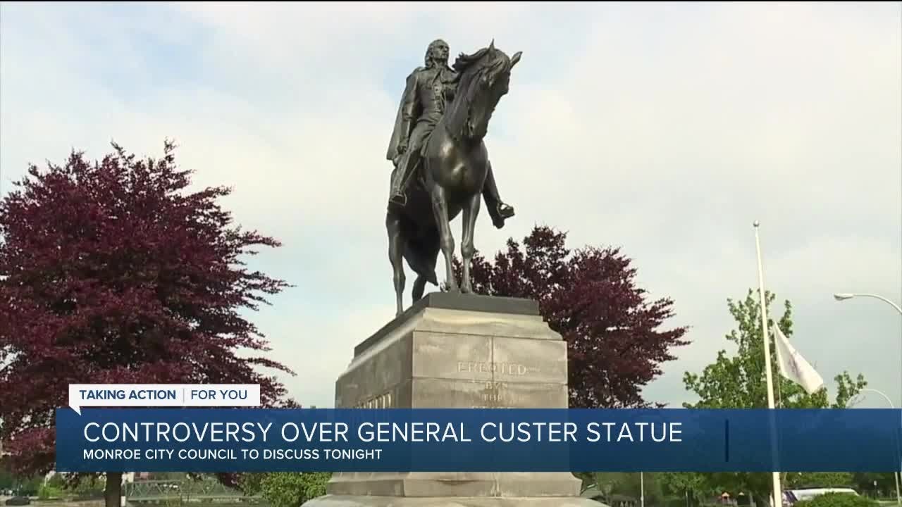 Controversy over General Custer statue