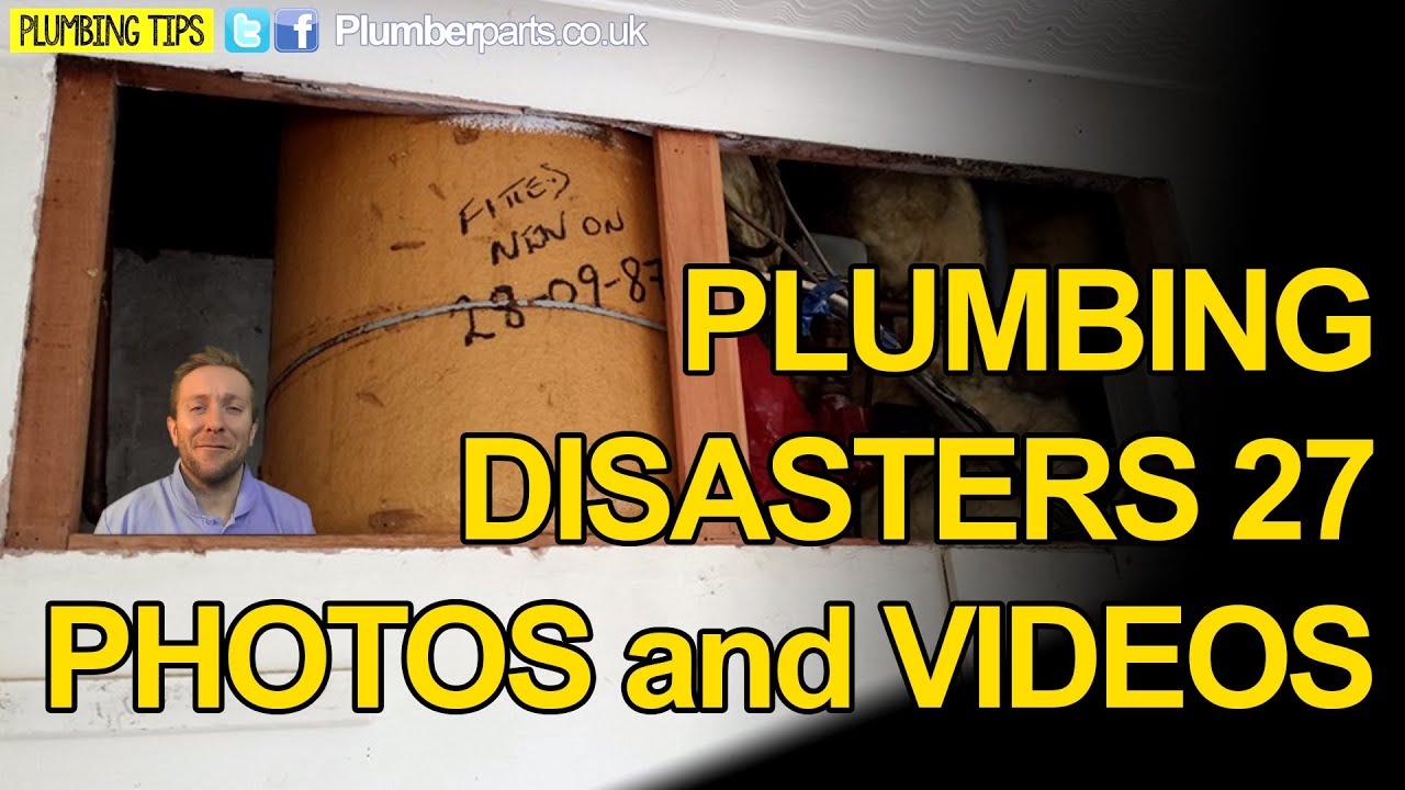 PLUMBING DISASTERS 29 - Plumbing photos and videos.