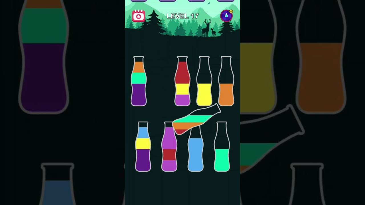 Colour game level 17 🎮🎮🎮🎮.  