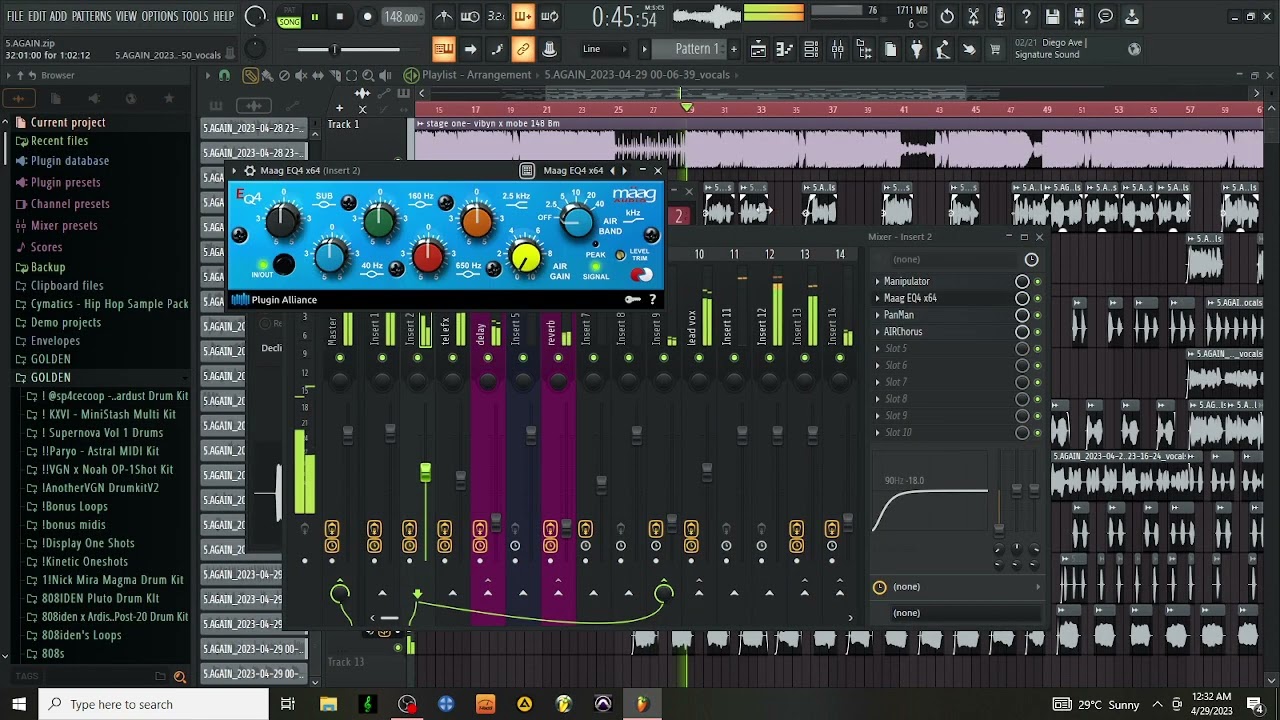 How To Sound Like LUCKI | How To Mix Vocals | Lil Durk,PnB Rock Vocal Effect | Waves,Fabfilter,Slate