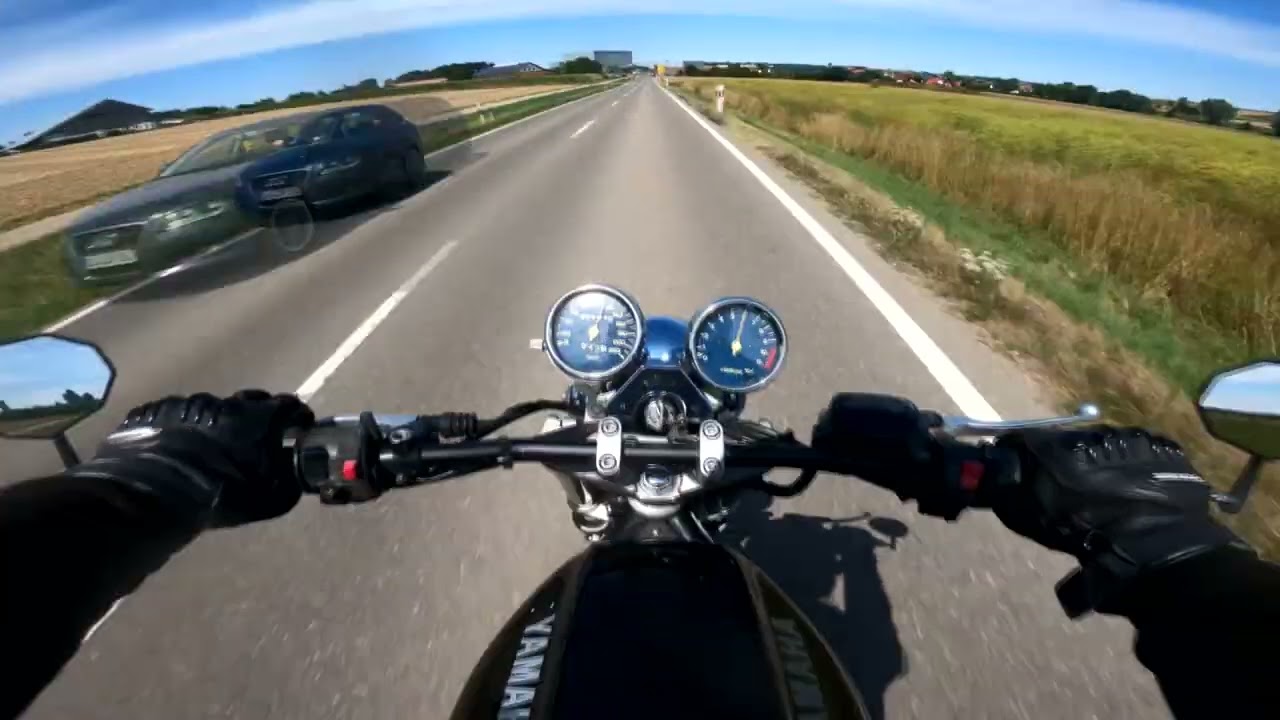 Yamaha XJ600N Takkoni | Raw Sound | Sound Setup Test