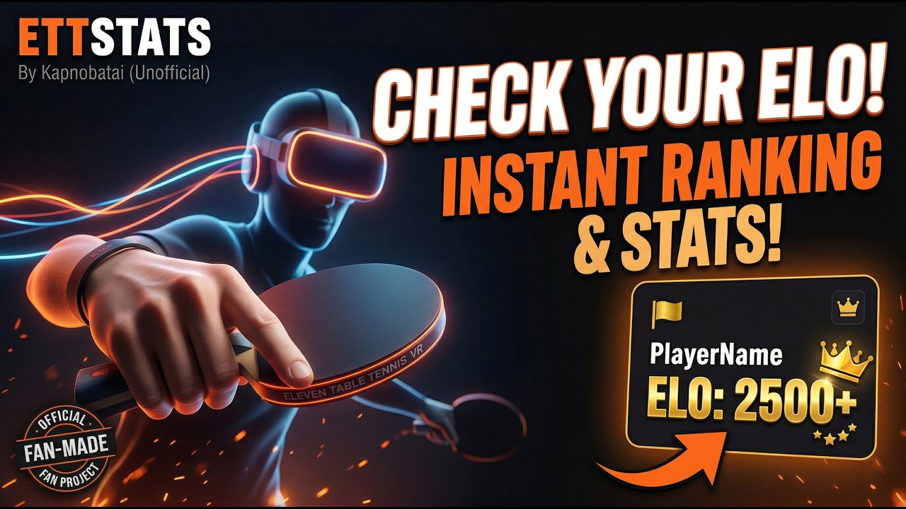 How to Analyze Your Performance in Eleven Table Tennis VR | ETT STATS Tutorial