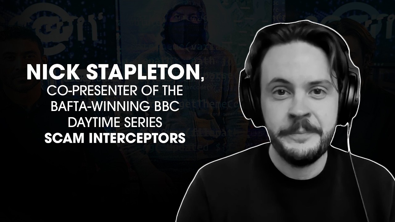 Nick Stapleton, co-presenter of the BAFTA-winning BBC daytime series Scam Interceptors
