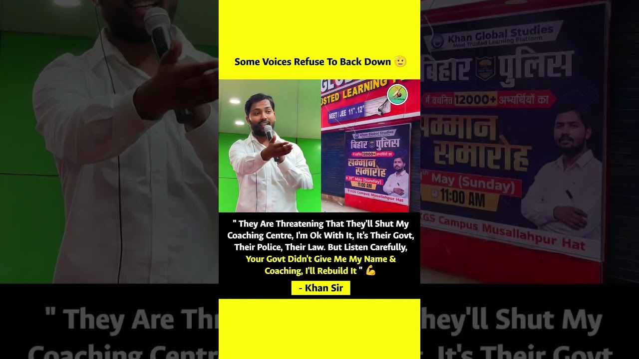 Popular Patna-based educator Faisal Khan, widely known as Khan Sir, is at the center of a major