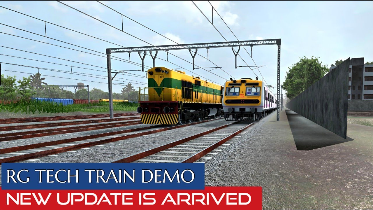 #1 RG TECH TRAIN DEMO NEW UPDATE GAMEPLAY|RGTTD|RADAN GAME|@radangamedevelopers