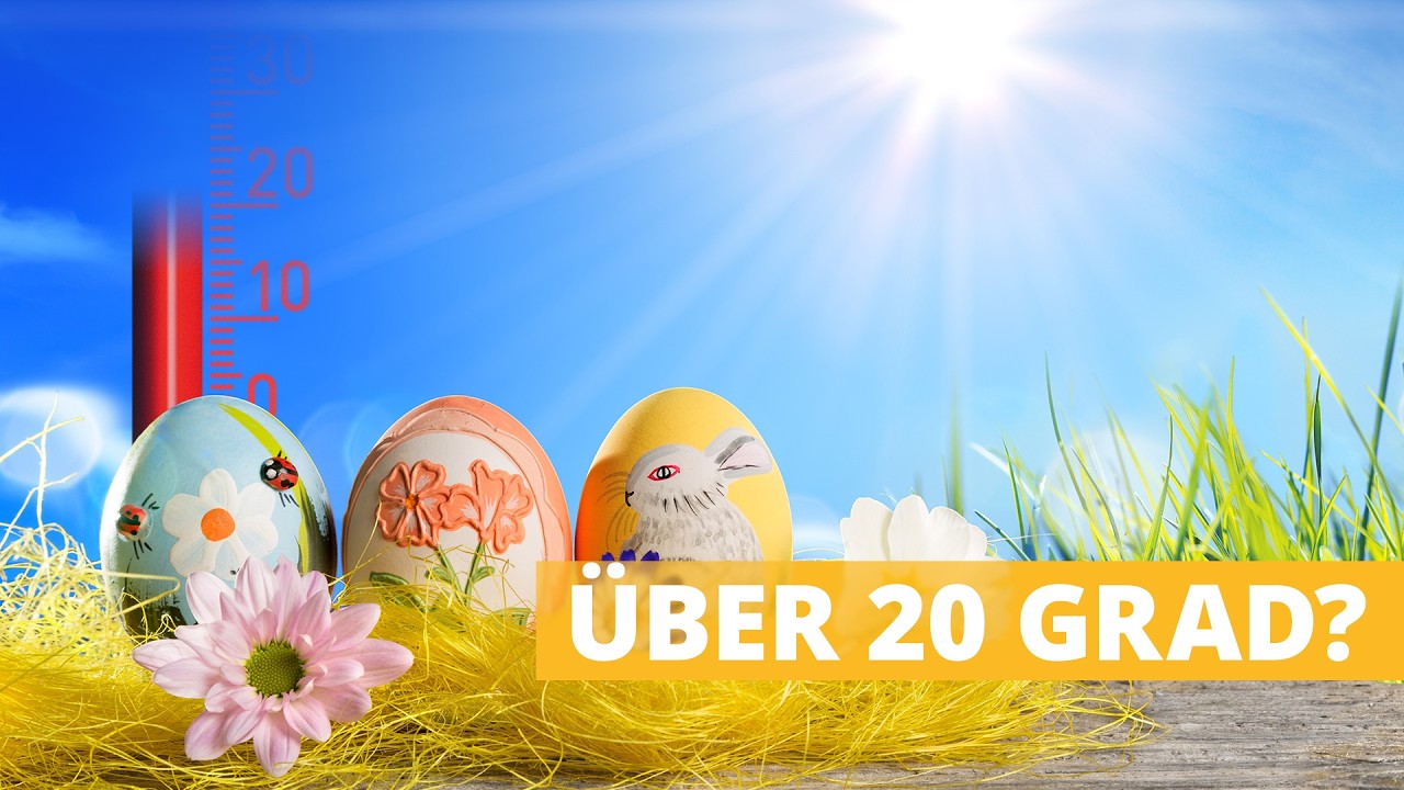 7-Tage-Wetter: &Uuml;ber 20 Grad? Warmluft klopft zu Ostern an