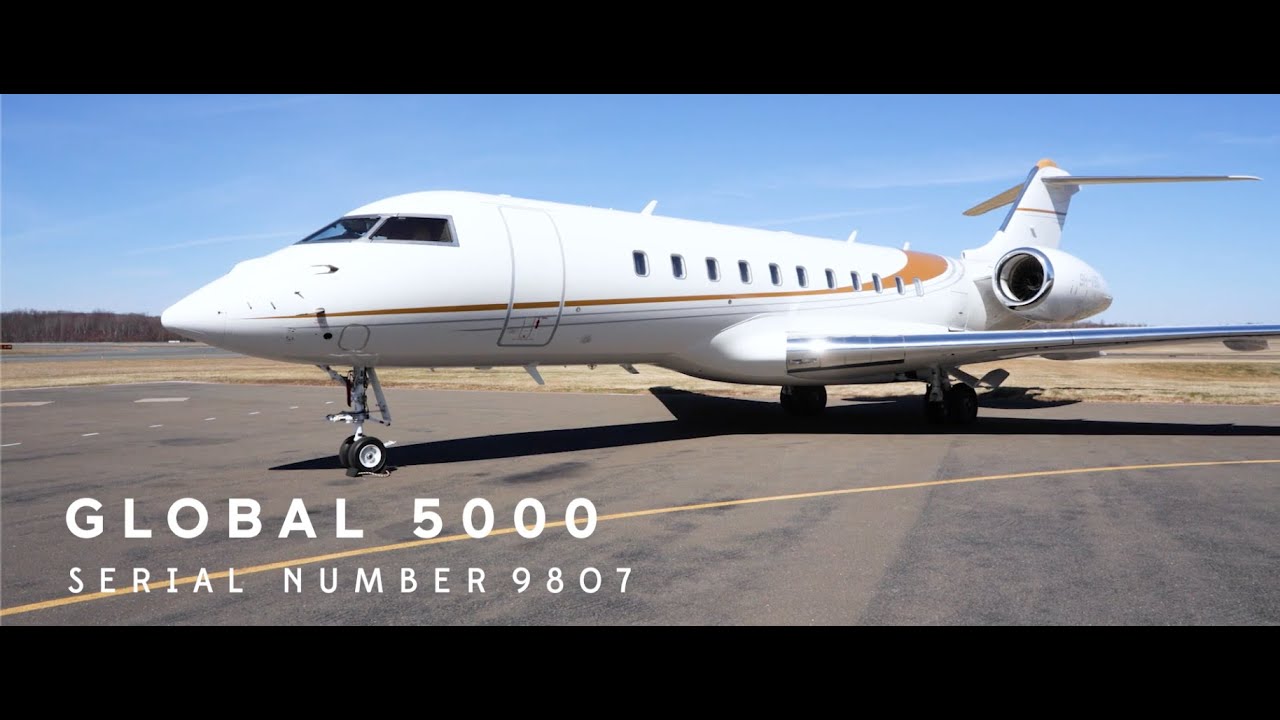 Bombardier Global 5000 sn 9807