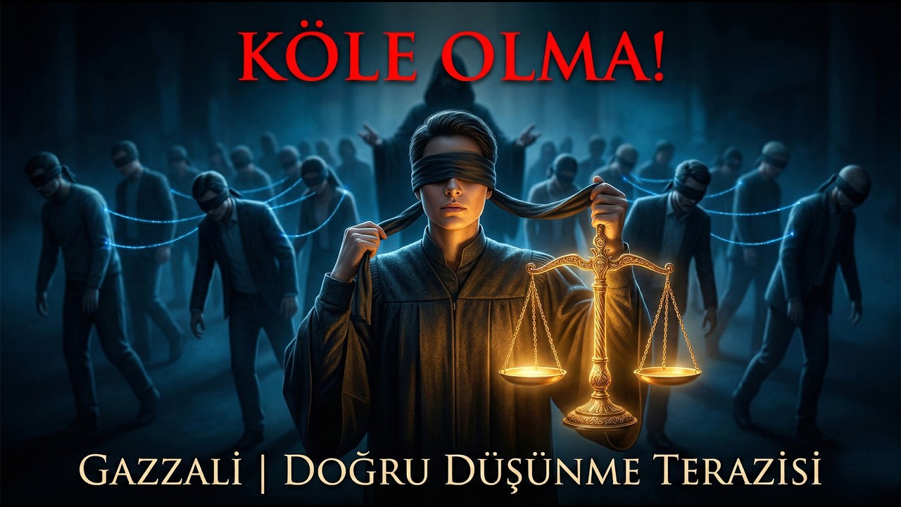 Aklını Başkalarına Kiraya Verme! | Gazzali'nin Doğru Düşünme Terazisi ⚖️