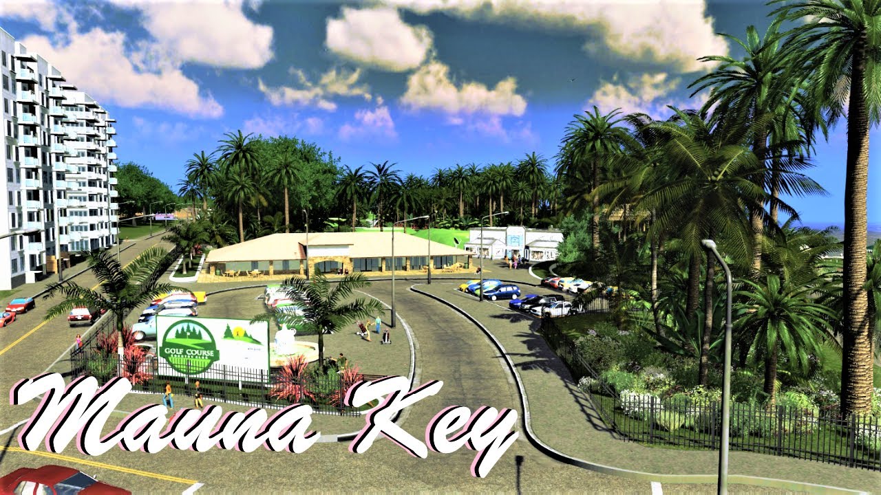 Detailed Cities Skylines: Island Golf Course