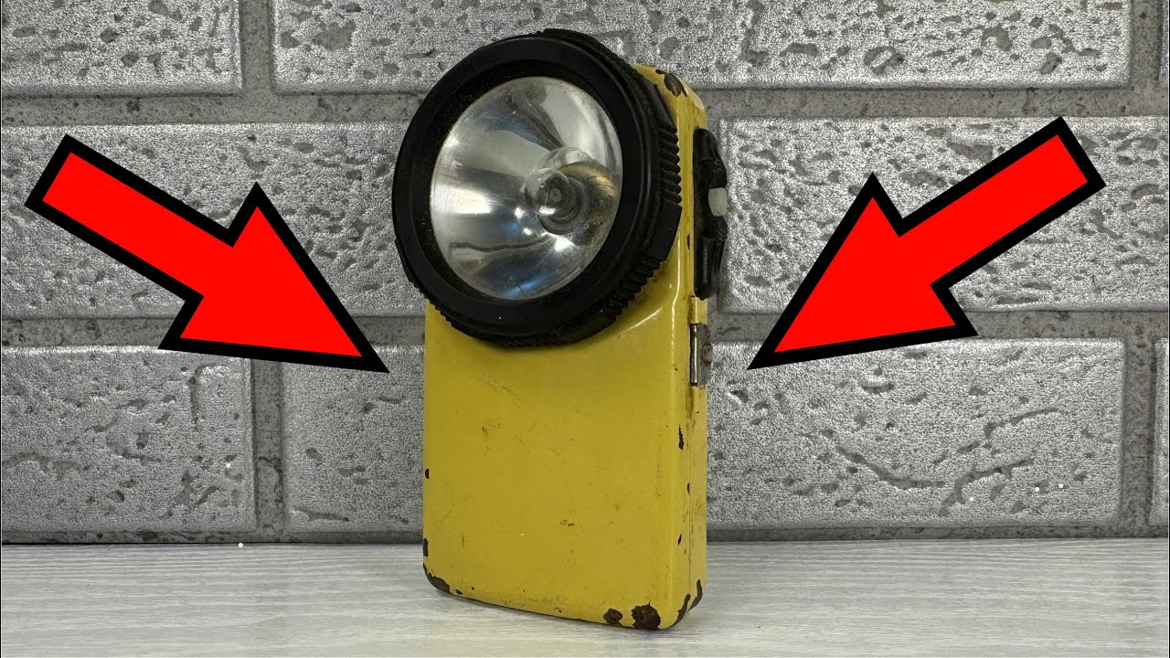 Restoring Grandpa’s Old & Vintage Flashlight