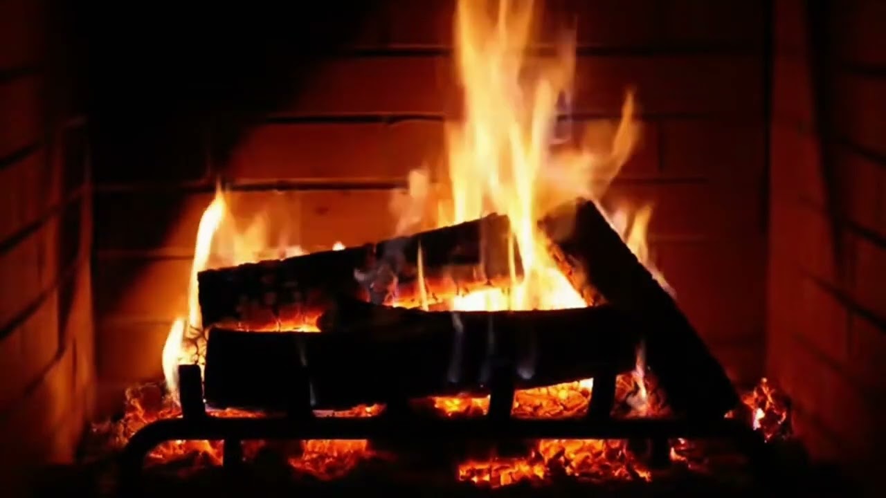 🔥Cozy Crackling Fire | Fireplace Ambience | 10 Hours