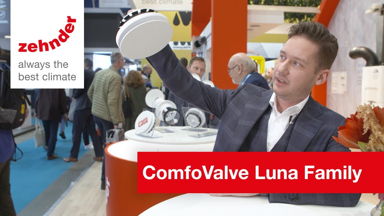 ComfoValve Luna Family | Toe- en afvoerventielen | Zehnder Group Nederland |