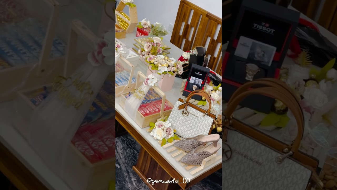 Customized work ✨Engagement Hamper set🤍🙌🏻✨