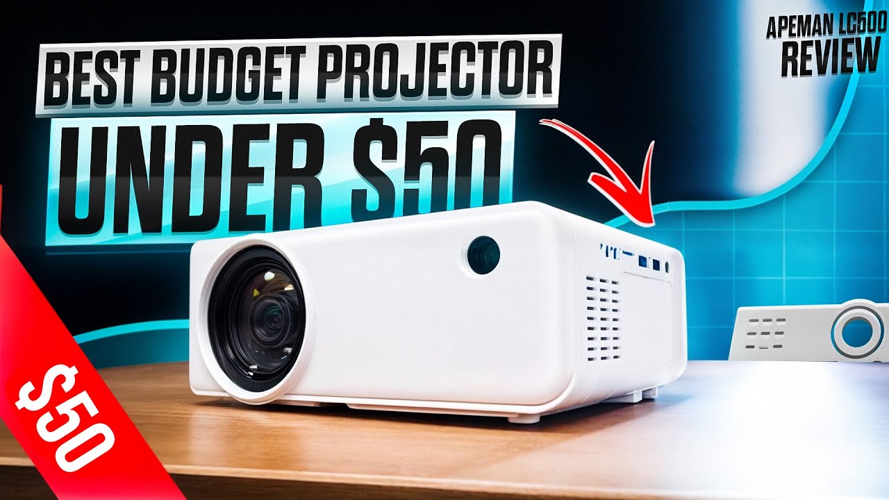 Best Budget Projector Under $50: APEMAN LC500 Review