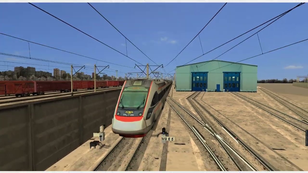 Вивозимо Тарпан на обкатку з депо/ZDSimulator