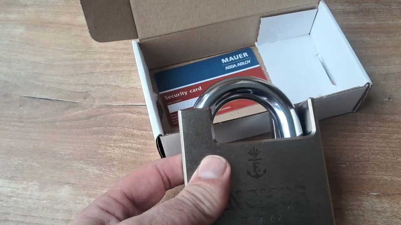 ANCHOR LÅS 590-6  Padlock For Euro Profile Cylinder