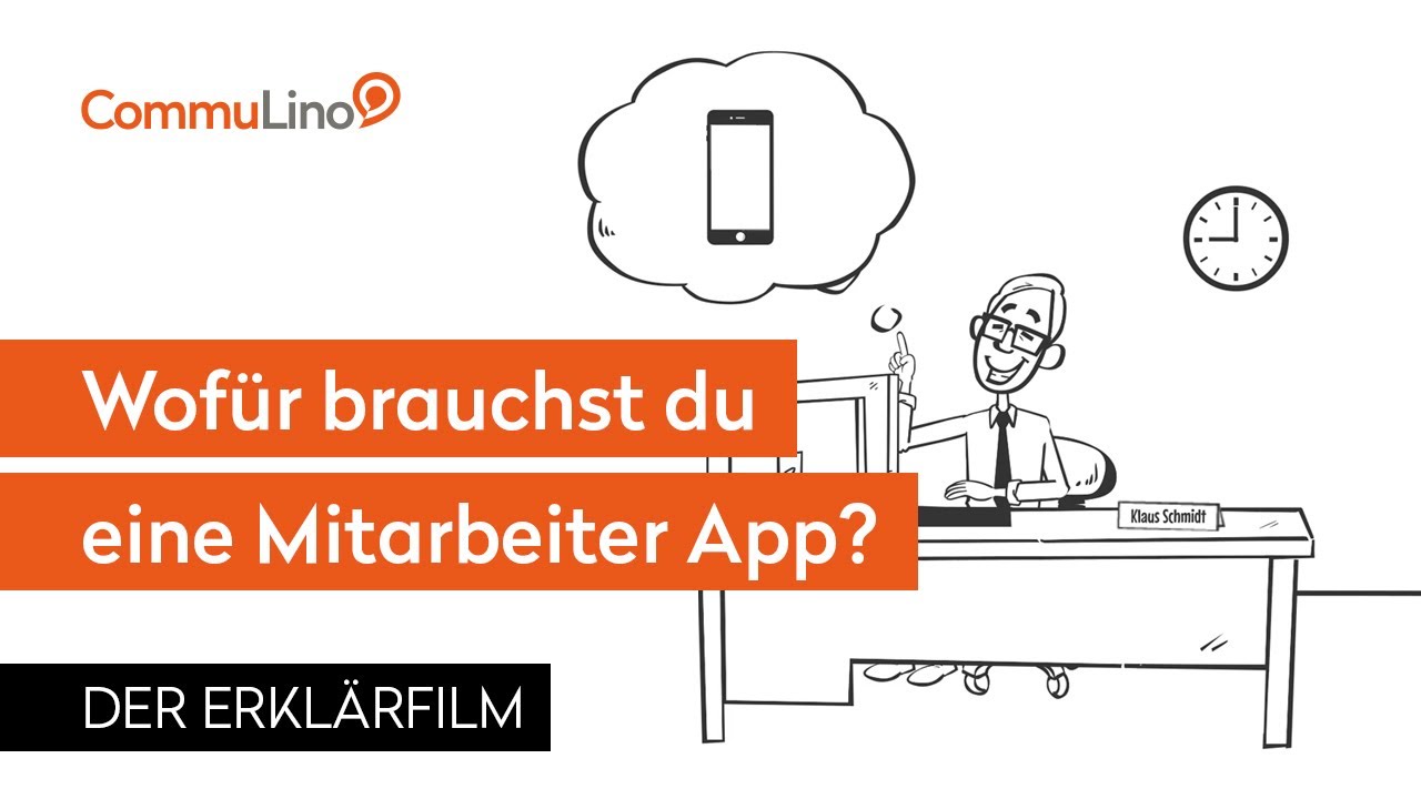 CommuLino - DIE MITARBEITER APP | Erklärfilm