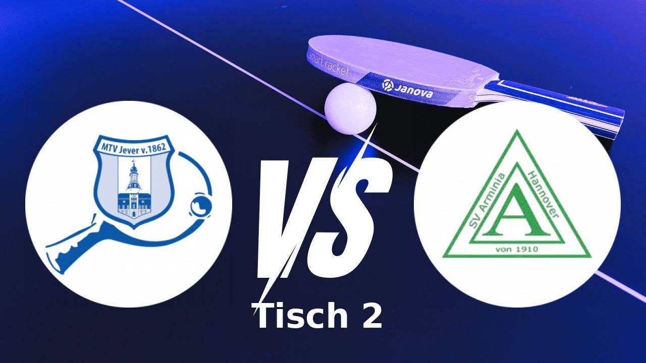 MTV Jever vs. SV Arminia Hannover | Tisch 2