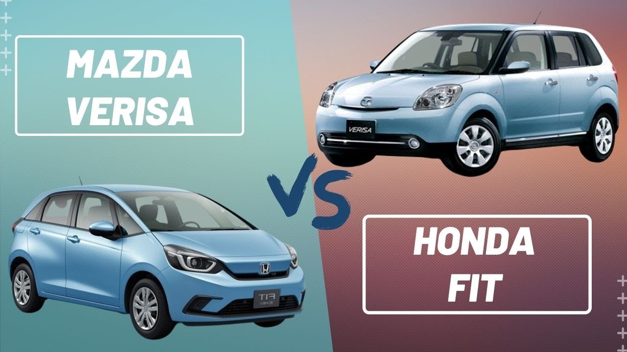 Mazda Verisa vs Honda Fit