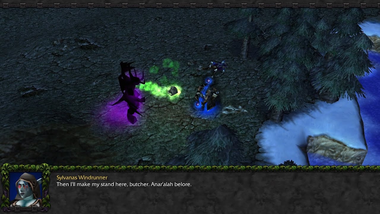Arthas turns Sylvanas into a Night Elf